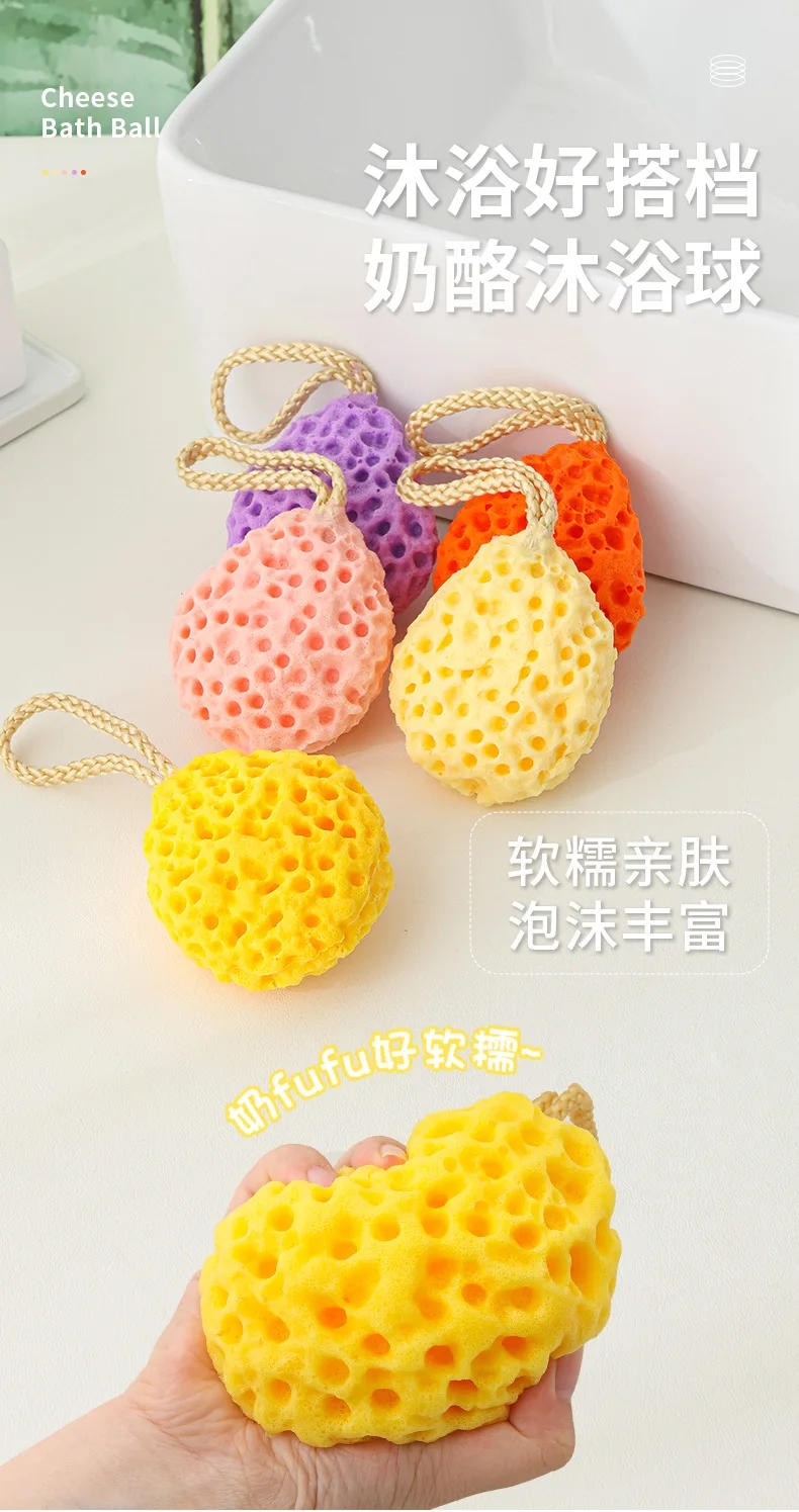 Description Picture 2 of itemNatural Sea Wool Sponge Dead Skin Remover Exfoliating Massager Shower Pouf Cleaning Shower Brush Foam Body Facial Washing