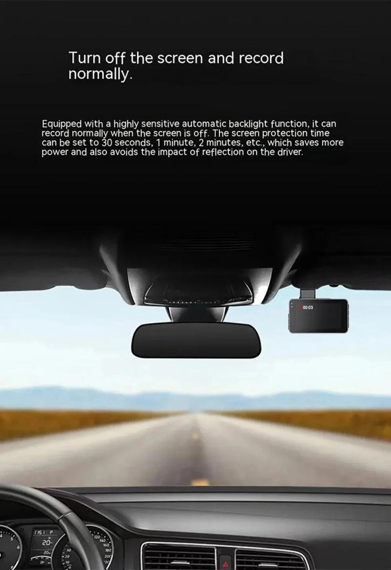 Description Picture 3 of itemHD 1080P 3-Inch Driving Recorder Car Charge WIFI Dual Lens Front And Rear Dual Lens Dash Cam Vehicle Accessories Black Box