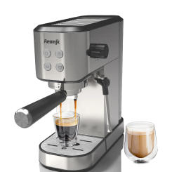 Home Semi-automatic Espresso Machine Easy Operation Panel High-pressure Extraction Coffee Machine Milk Coffee Brewing Machine