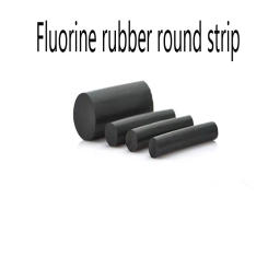 Fluorine rubber strip black sealing mechanical gasket insulation and shock absorption hardware acid O-shaped round strip