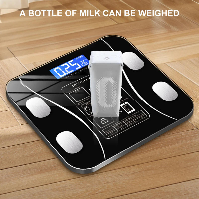 Description Picture 5 of itemINSMART Smart Body Weight Scale Digital Body Composition Body Weight Balance Bioimpedance Scale BMI Floor Scales Bathroom Scale