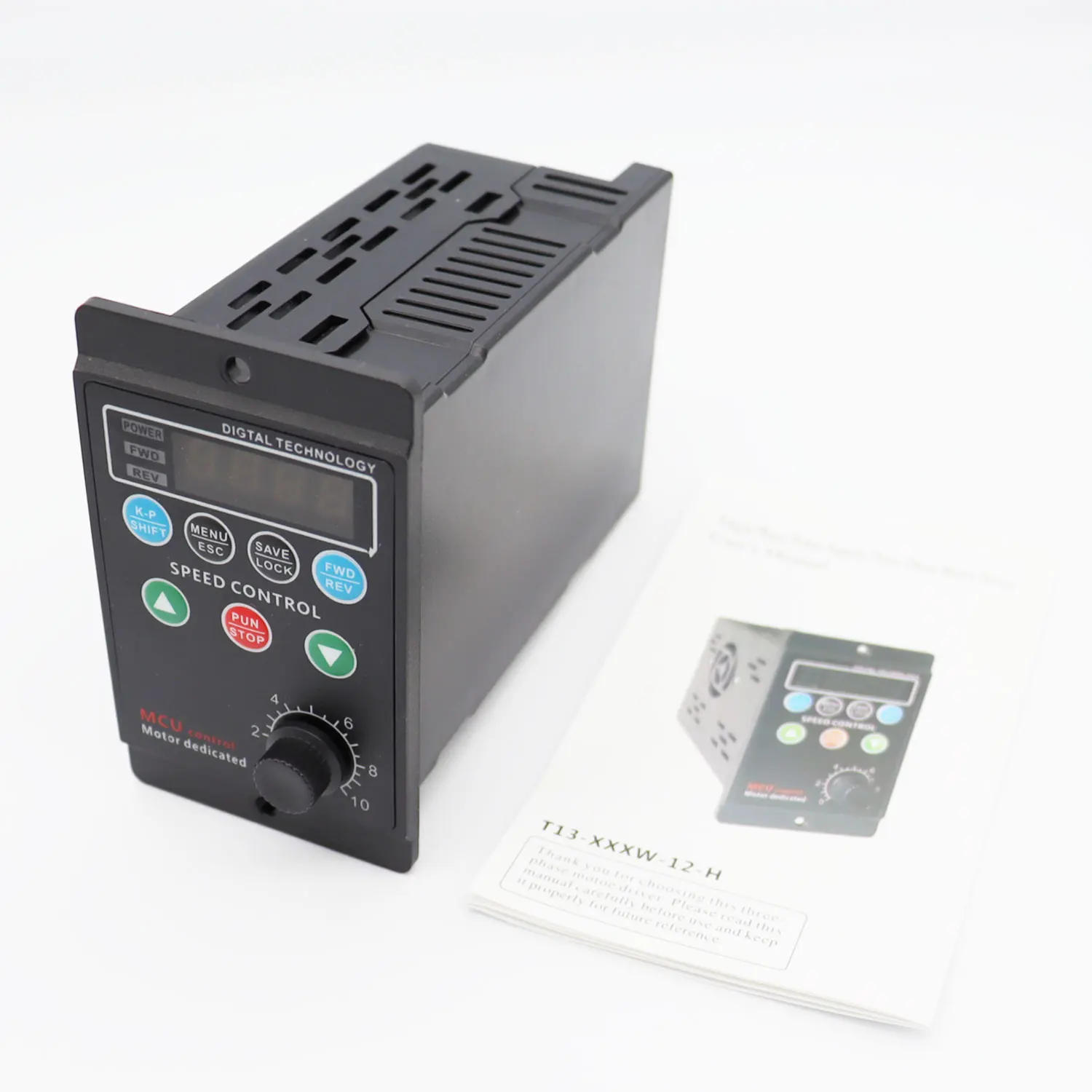 Description Picture 2 of item750W VFD frequency converter  three-phase motor driver MCU T13-750W-12-H single phase inputSimple frequency converter