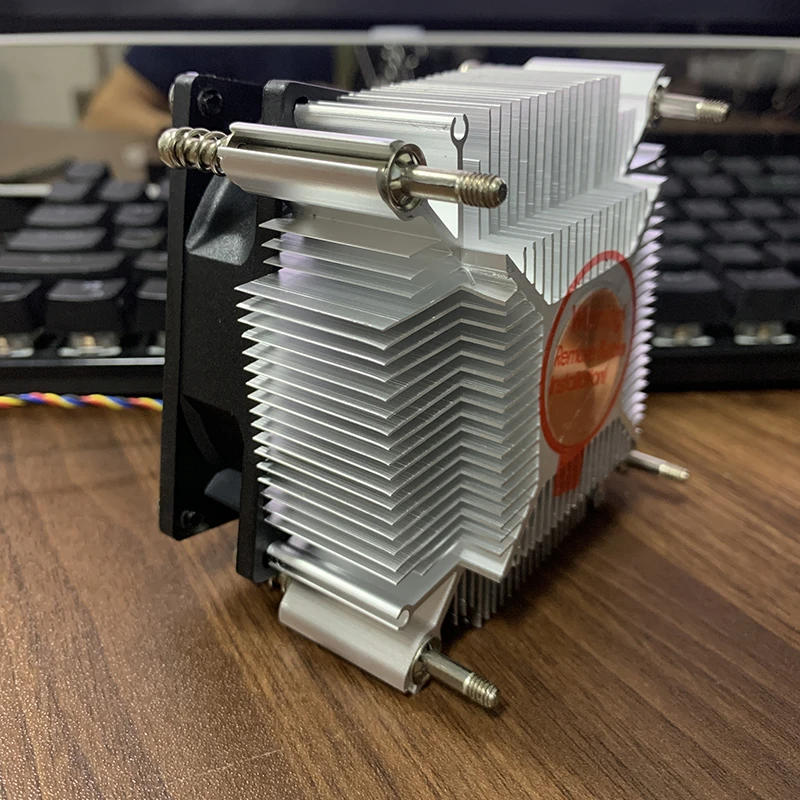 Description Picture 5 of item80MM CPU Air Cooler 4PIN PWM Cooling PC Radiator Fan for Intel 2011 X79 X99 CPU Fan Ventilador