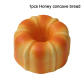 Honey concave bread