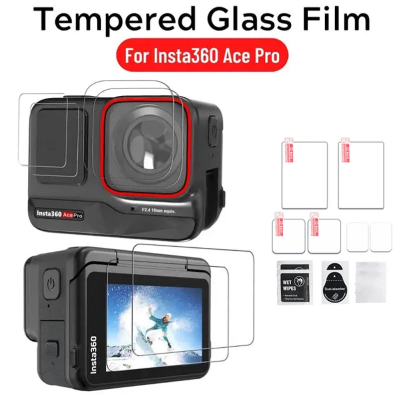 Description Picture 2 of itemTempered Glass Screen Protector Cover Case for For Insta360 Ace Pro, Lens Protection Protective Film For Insta360 Ace Camera New