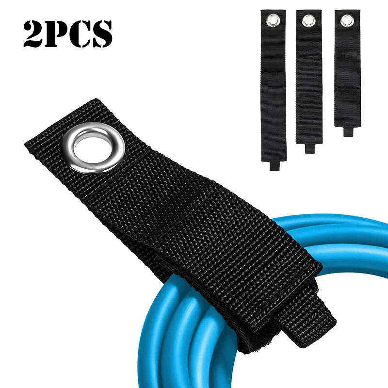 Description Picture 2 of item2pcs Extension Cord Holder Organizer Heavy Duty Hook and Loop Storage Strap Cable Straps Wrap Rope Organizer for Hanging