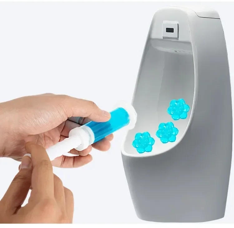 Description Picture 5 of item5/1x Toilet Cleaner Gel Mix Scents Cleaners  Long Lasting Fragrance Bathroom Flower Air Freshener Needle Closestool Deodorant