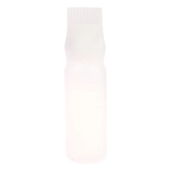 1Pc 120ml Plastic Hair Oil Applicator Bottle Hairdressing Shampoo Bottle Hair Dye Refillable Bottle Hair Coloring Styling Tools