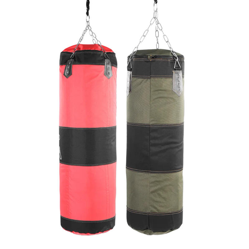 Description Picture 5 of item60cm/80cm/100cm/120cm Hanging Boxing Sandbag Punching Empty Sand Bag for Indoor Exercising