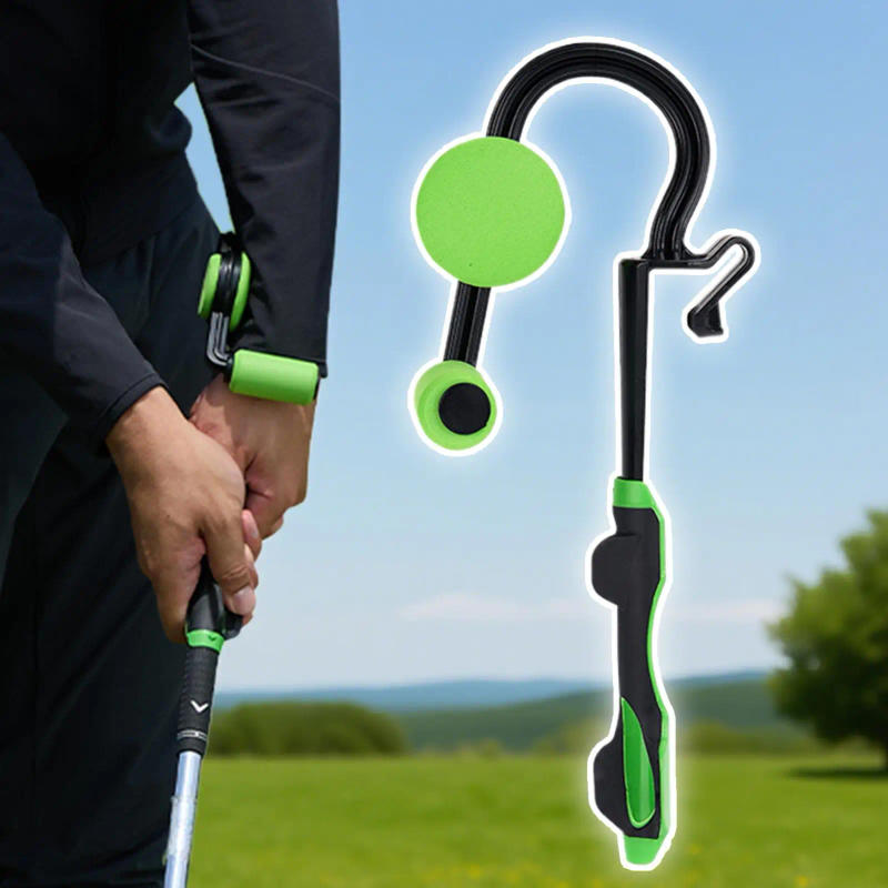 Description Picture 4 of itemSquare Training Grip Postures Trainer Control Tool Golf Swing Instant Feel-Based Feedback Swing Tool Putter Hand Grip Correction