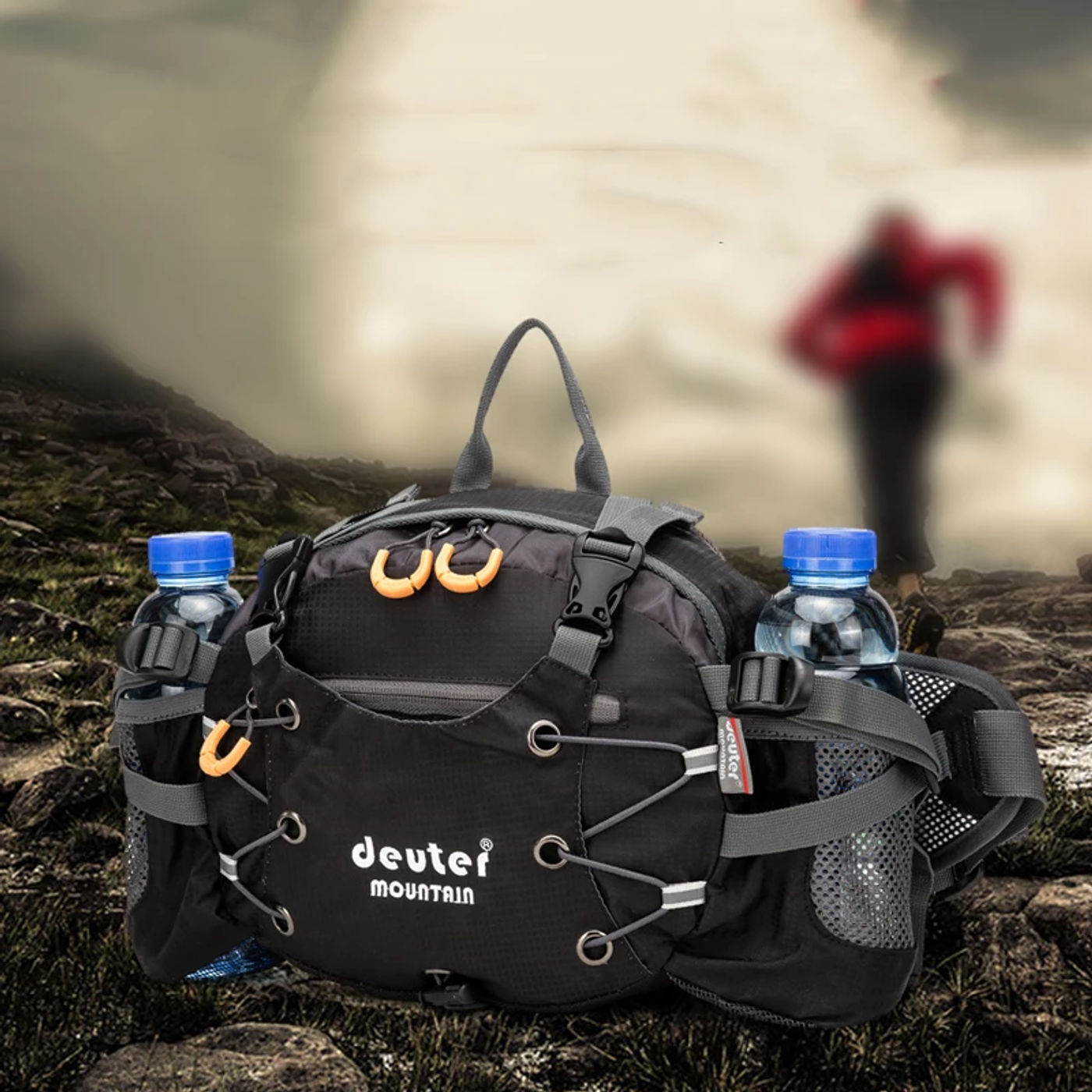 Description Picture 3 of itemCamping Waist Chest Bag Outdoor Nylon Shoulder Bag Crossbody Travel Cycling Bicycle Riding Running Handbags Climbing Men's Bags