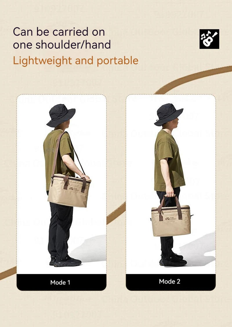 Description Picture 5 of itemMOBI GARDEN 20L Ice Cooler Insulated Bag for Camping Outdoor Picnic Beach Drinks Beer Travel Food Storage Bag Leakproof PVC Pack