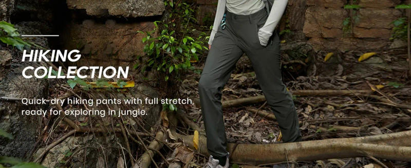 Description Picture 2 of itemCRZ YOGA UPF 50+ Hiking Pants Women Water Resistant Lightweight Pants Outdoor Athletic Cargo Joggers with 4 Zipper Pockets
