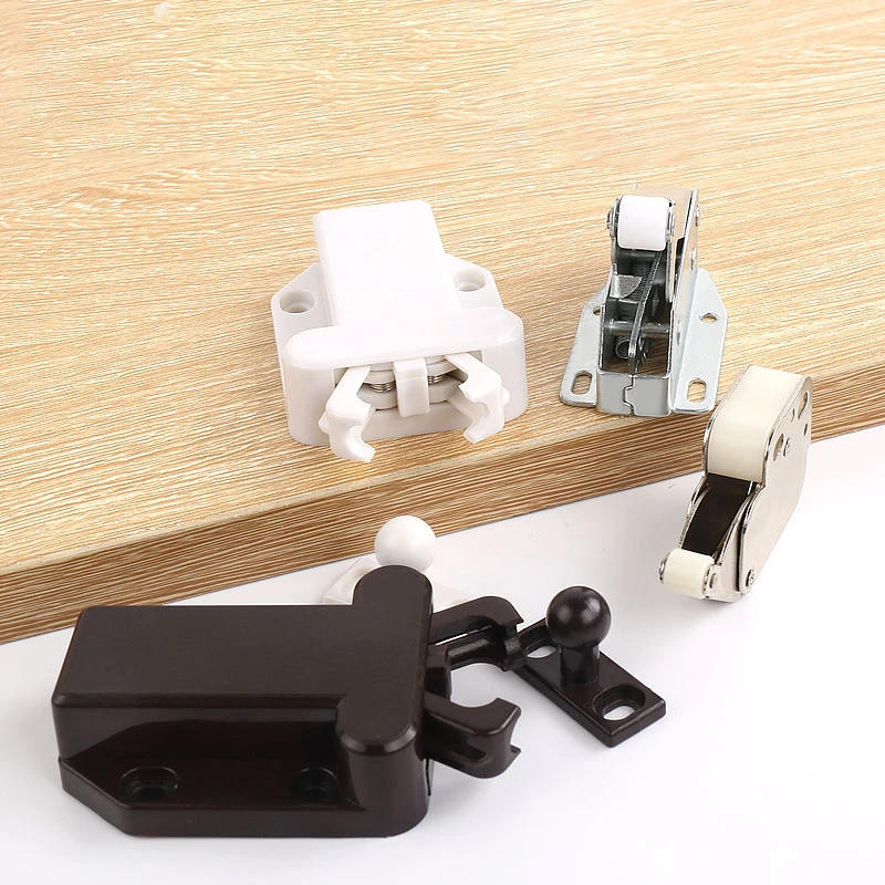 Description Picture 5 of item1PCS Press Type Cabinet Catches Wardrobe Door Stop Closer Stoppers Cupboard Catch Latch Bounce Type Cabinet Door Catches