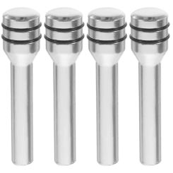 4 Pcs Lock Pin For Pickup Car Knobs Vehicle Bolt Door Truck Car Safety Door Latch Aluminum Alloy Door Handle Status Button