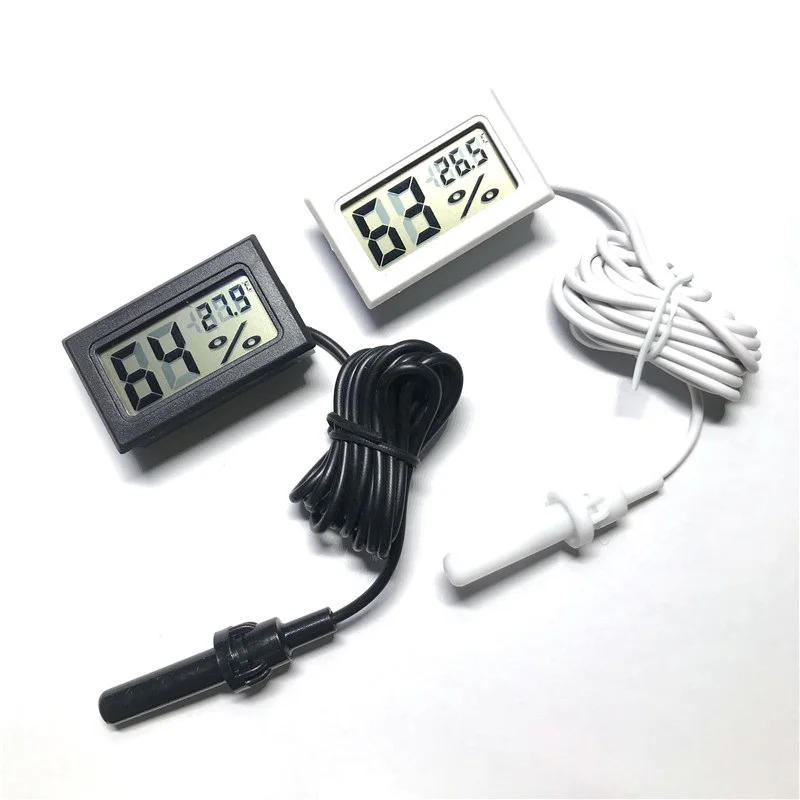 Description Picture 4 of itemElectronic Thermohygrometer LCD Digital Display Embedded Thermometer Hygrometer Temperature+Humidity Meter Gauge Instruments