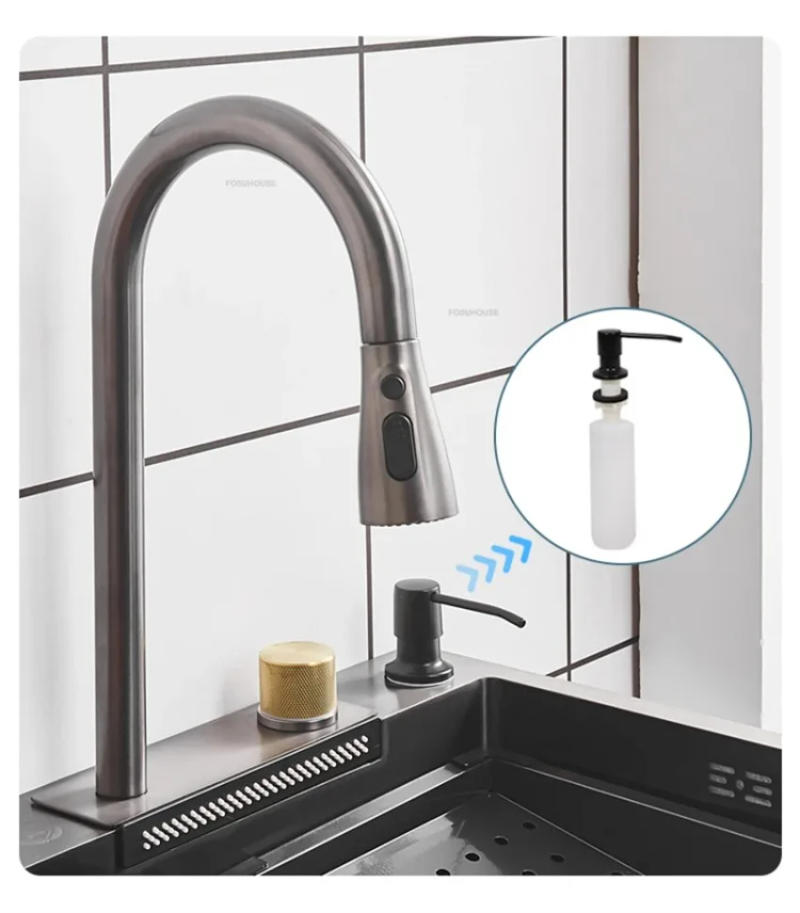 Description Picture 6 of itemNano Stainless Steel Kitchen Sinks Integrated Cabinet Home Wash Basin for Kitchen Simple Washing Sinks for Kitchen Accessories