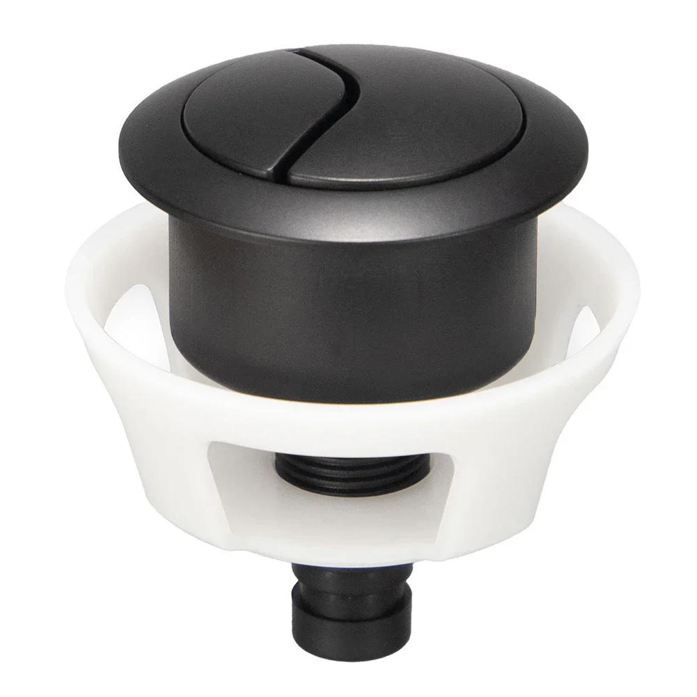 Description Picture 6 of itemUniversal Dual Flush Toilet Water Tank Button Round Valve Push Button Flush Toilet Seat Water Tank Valve Bathroom Accessory