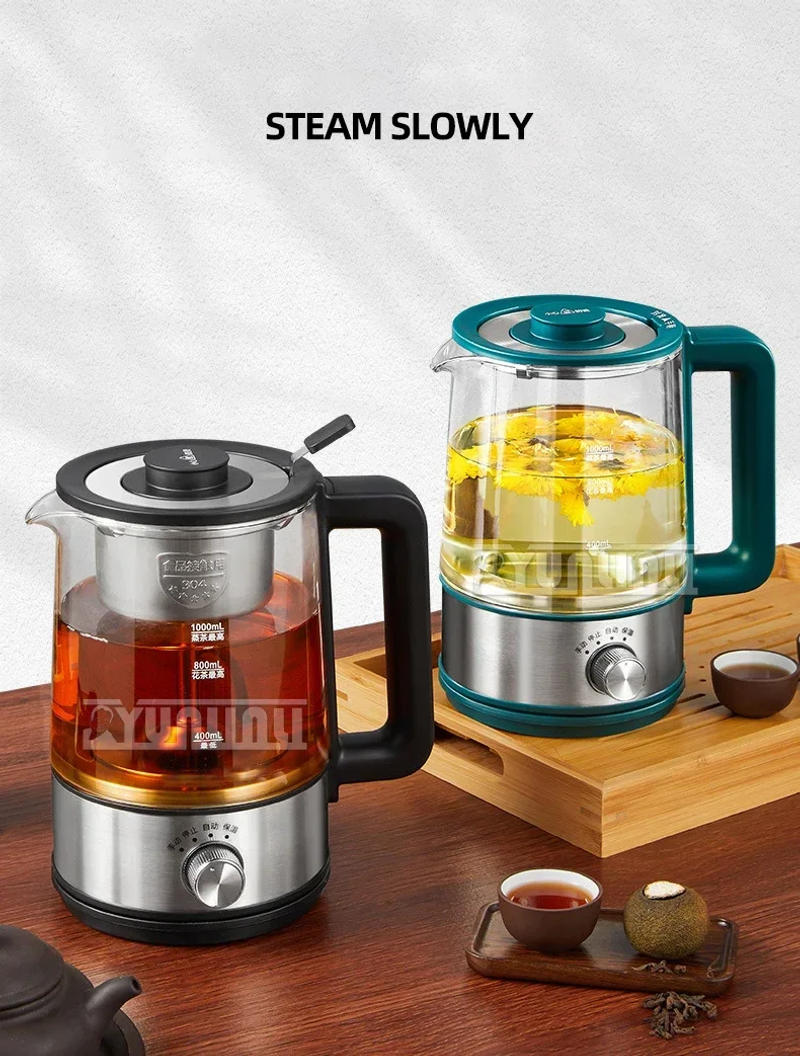 Description Picture 3 of item1L Electric Kettle Coffee Maker Household Glass Electric Kettle Automatic Tea Pot Water Boiling Cooker