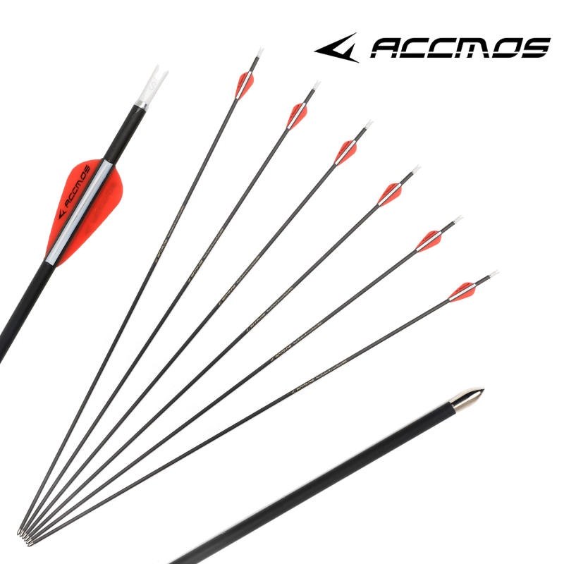 Description Picture 4 of item12pcs Pure Carbon Arrow ID 4.2mm Spine 250/1500 Archery Bow Shooting Hunting Practice Arrow