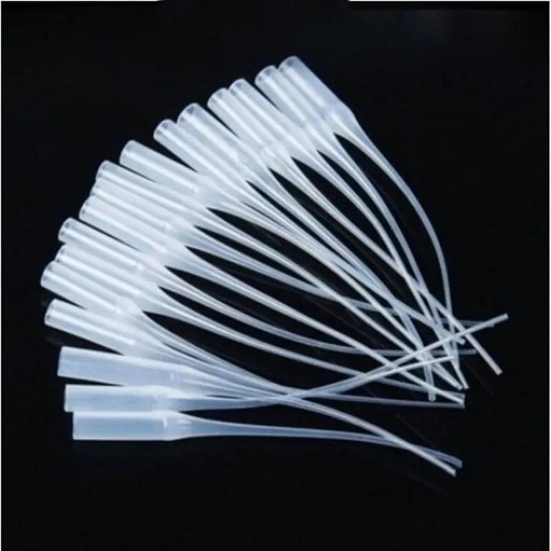 Description Picture 2 of item50/100Pcs Universal 502 Instant Super Glue Dropping Tube Nozzle Lengthened Needle Tube Bottle Cap Catheter Dropper Adhesive Tool