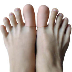 1Pair Hammer Toe Separators Gel Big Toe Caps Covers Prevention Corns Blisters Ingrown Toenails Foot Care Pain Relief Protector