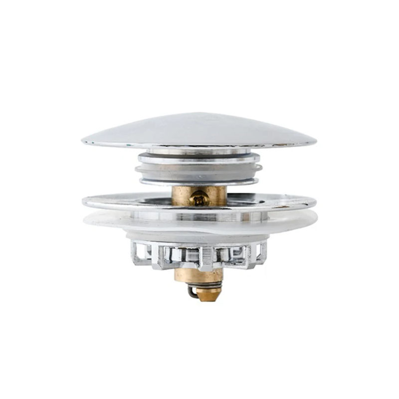 Description Picture 4 of itemPop Up Drain Button Bathroom Bathtub Plug Drainer Stopper Wash Basin Accessory Anti Blocking Replacement Bath Tub Drain Cover