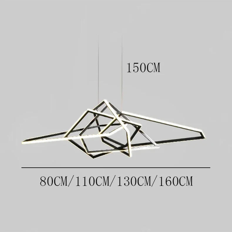 Description Picture 4 of itemNordic Modern Pendant Lights Originality Bedroom Bar Cafe Restaurant Hanging Woonkamer Indoor Ar Decoration Ceiling Chandeliers