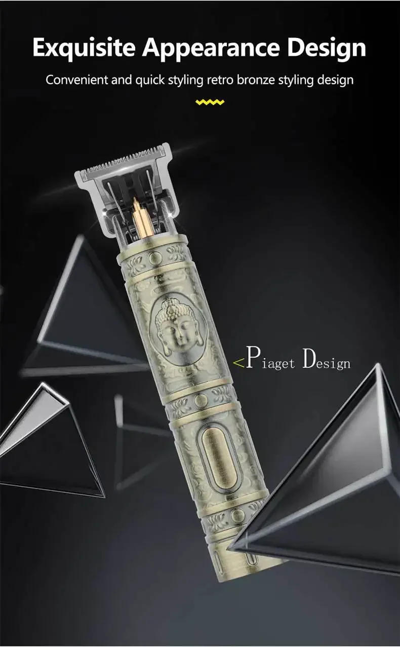 Description Picture 5 of itemRetro T9 Original Haircutting Machine Set Jackets Trimmer Men's Electric Shaver Male Lence Pro Barber Shaver for Sensitive Areas