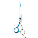 Blue Handle High Quality JP440C Pet Shark Teeth Shears Dog Grooming Chunker Scissors