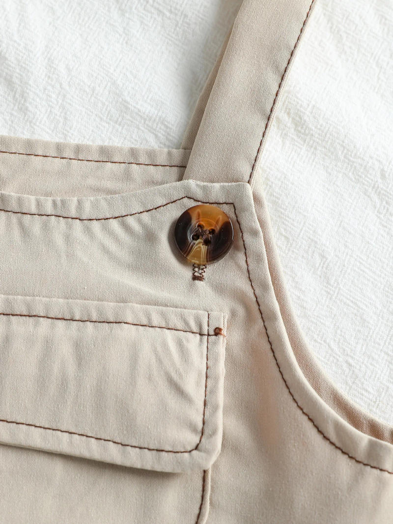 Description Picture 4 of itemBaby Boys/ Girls Suits Girl's Striped Sleeveless Vest +Summer New Fashion Overalls Two-pieces Casual ActiveClothesSet