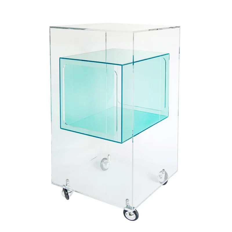 Acrylic Transparent Tool Trolley