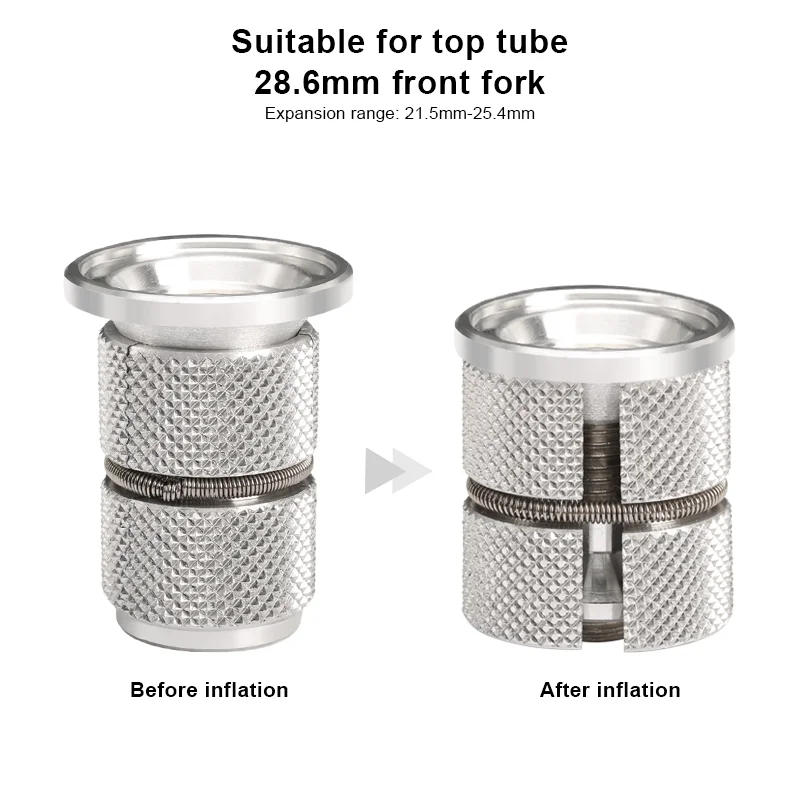 Description Picture 6 of itemBicycle Headset Expansion Screw Mountain Bike Front Fork Bowl Group Expander Headset Core Inserts Top Cap Cover Expander Plug