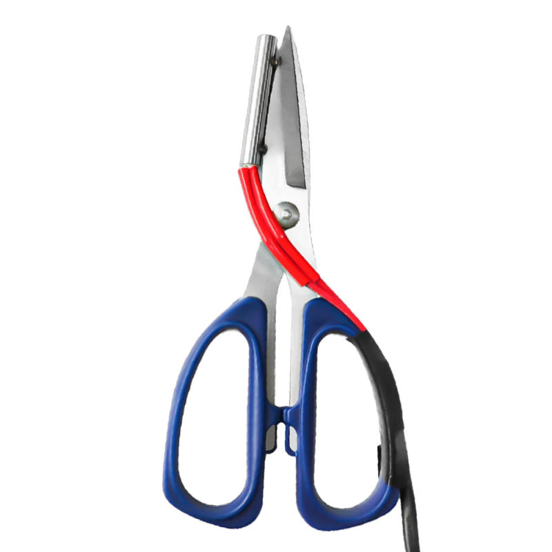 Description Picture 6 of itemElectrothermal Scissors Stainless Steel Electric Heating Tailor Scissors Heated Cutting Scissors for Curtain Non-Woven Fabrics