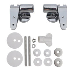 Toilet Seat Cover Hinge Chrome Toilet Base Soft Close Hinges Spare Replacement Fittings Hinge Toilet Seat Lid Mounting Connector