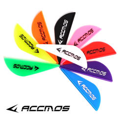 60pcs 2 inches Plastic Arrow Vanes TPU Arrow Feather Accessories for Arrow Shaft Archery DIY