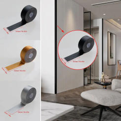 DIY Wall Corner Line Thickened Waterproof Wear-Resistant Self-Adhesive Floor Tile Tape Staircase Threshold Decorative Sticker