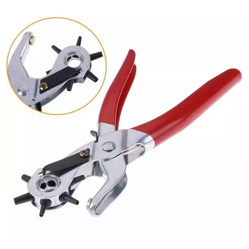 Description Picture 5 of itemMultifunctional Strap Punching Pliers Leather Punching Tools Punching Tools Multifunctional Pliers Useful Round Machines