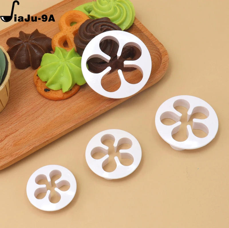 Description Picture 6 of item4Pcs Rose Flower Fondant Cake Decorating Mould Plum Blossom Dessert Cookies Cutter Mold Gum Paste Pastry Tools Baking Supplies