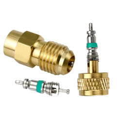Air Conditioner Connector Brass Refrigeration Tanks Adapter Air Conditioner Connector Fitting Adapter for Refrigeration