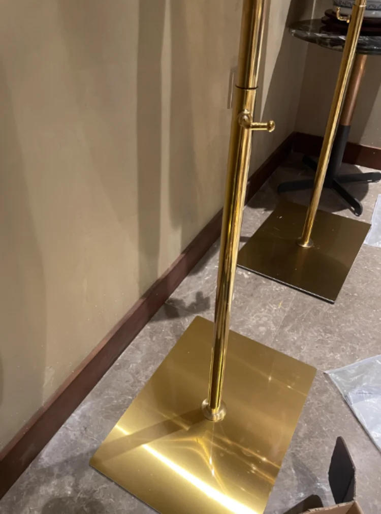 Description Picture 4 of itemDressmaker Mannequins Clothing Store Color Model Velvet Female Model Props Puppet Gold Plating Mannequin Display Stands T