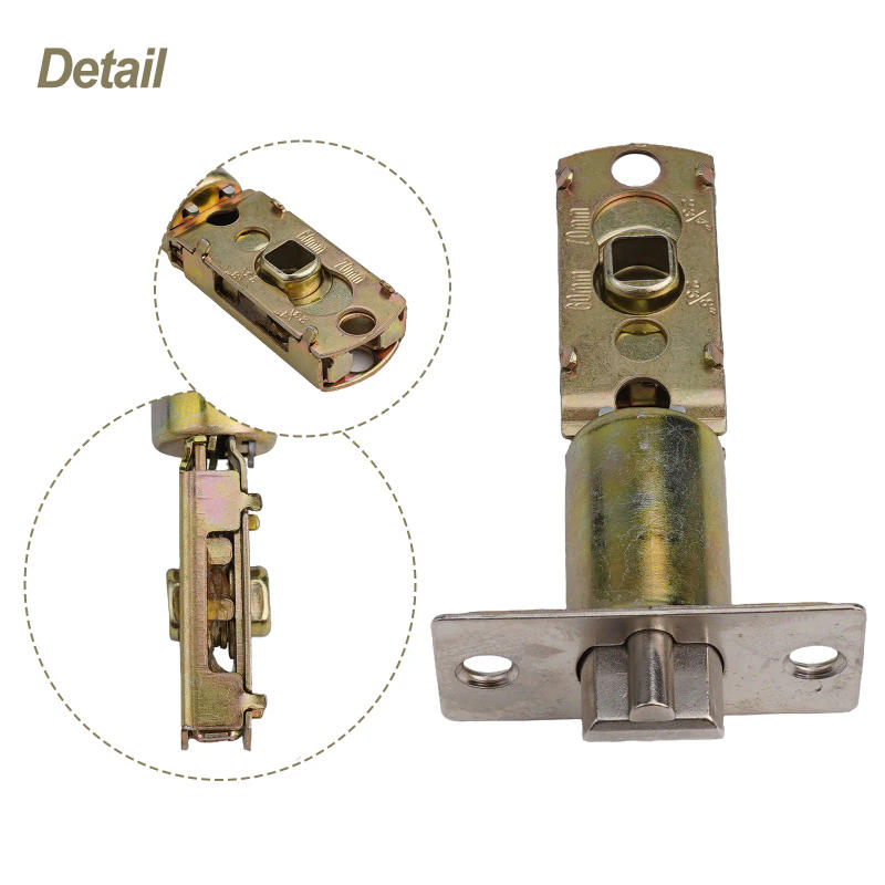 Description Picture 4 of itemDoor Lock Lock Latch Door Lock Accessories For Kitchen Bathroom Passage Latch Lockbody Bathroom Lock Core Practical