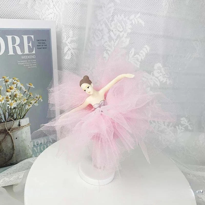 Description Picture 2 of itemAngel Girls Cake Topper Girl Doll Decor Wedding Birthday Cake Decor Baby Girl 1st Favor Happy Birthday Party Decor Supplies