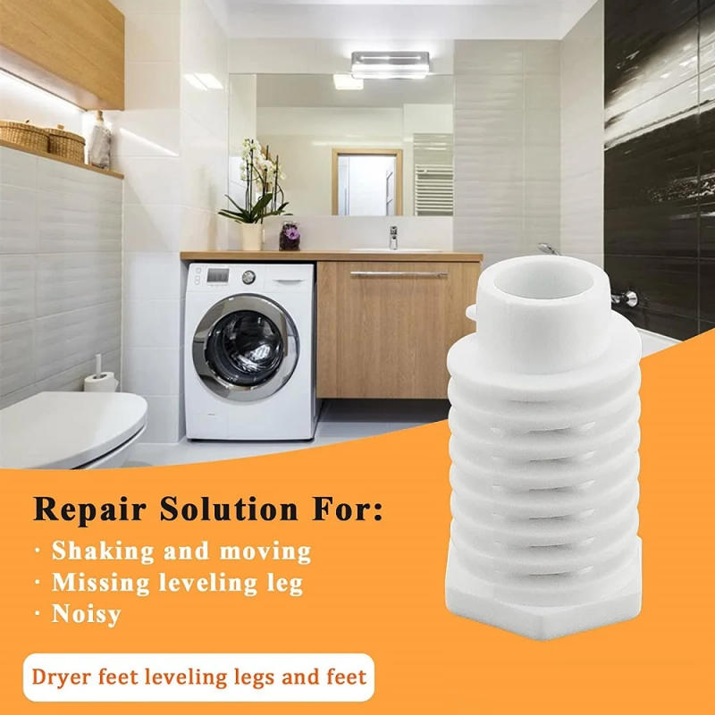 Description Picture 5 of item4PCS 49621 PS1609293 Dryer Leveling Leg Feet W10823505 AP4295805 PS1609293 EAP1609293 Compatible With Whirl-Pool Dryer Legs