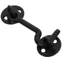 European Cast Iron Wind Hook Closet Door Latch and Eye Lock Privacy Chain Thicken with Screws Gate Slide