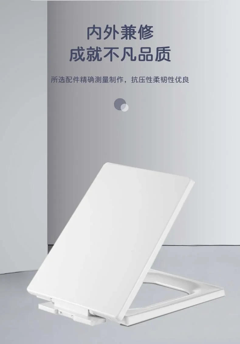 Description Picture 4 of itemOne click quick release toilet lid for household use