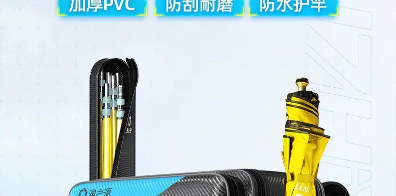 Description Picture 3 of itemYUZHIYUAN New Fishing Chair Backpack Double-shoulder Waterproof Fishing Chair Backpack Lightweight Storage Bag Fishing Gear Bag