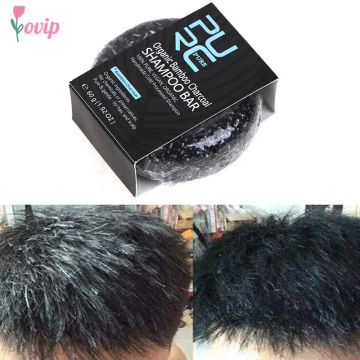 55g Soap Hair Darkening Shampoo Bar Repair Gray White Hair Color Dye Face Hair Body Shampoo Natural Organic Hair Conditioner