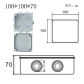 100x100x70mm