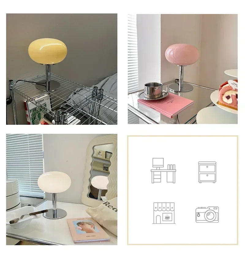 Description Picture 5 of itemLED Desk Lights Dimming Interior Lighting Night Lamp Bedroom Living Room Table Lamp Home Decoration Bedside Desk Lamps